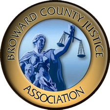 Broward County Justice Association logo on plain background